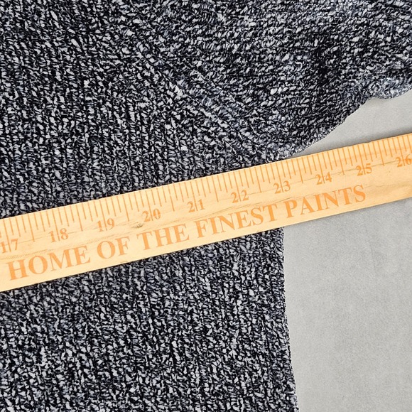 Orvis Sweater Womens XL Blue Chenille V-Neck Ribbed Hem Comfort Soft Outdoor - Picture 6 of 10